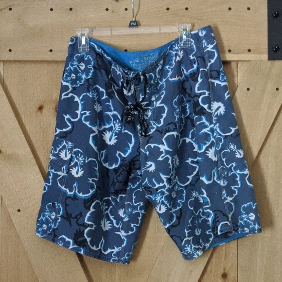 Blue Men's Swim Shorts - Picture 1 of 1